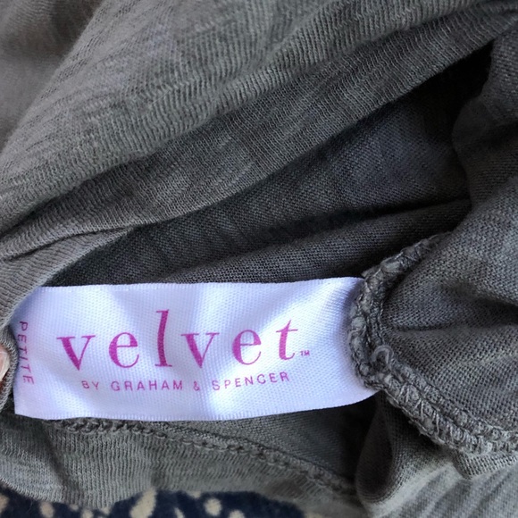 Gray Velvet top - Picture 4 of 4